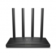 купить Маршрутизатор беспроводной AC1900 GbE Tp-Link Archer C80 <AC1900 MU-MIMO Dual Band Wireless Gigabit Router, 1300Mbps 5Ghz   600Mbps 2.4Ghz, 802.11ac/a/b/g/n, 1 Gigabit WAN   4 Gigabit LAN, Beamforming, Airtime Fairness, 3?3 MU-MIMO, 4 фиксированные в в Алматы фото 1