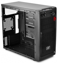 купить Компьютерный корпус, Deepcool, SMARTER DP-MATX-SMTR, Mini-ITX/Micro ATX, USB 3.0/2.0, HD-Audio Mic, Высота процессорного кулера до 165мм, Толщина 0,5мм, Без Б/П, Чёрный в Алматы фото 4