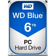 купить Жесткий диск HDD 6Tb Western Digital Blue SATA 6Gb/s 256Mb 5400rpm WD60EZAZ в Алматы фото 1