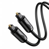 купить Аудиокабель UGREEN AV122 Toslink Optical Audio Cable, 1.5m, Black, 70891 в Алматы фото 1