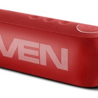 купить SVEN PS-75, красный, акустическая система 2.0, мощность 2x3 Вт (RMS), Bluetooth, FM, USB, microSD /  в Алматы фото 1
