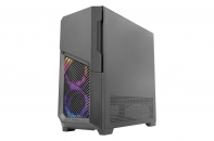 купить Компьютерный корпус  DP502 FLUX,black, 3 ARGB FAN+ 2 FAN , ATX midi tower (w/o PSU) в Алматы фото 3