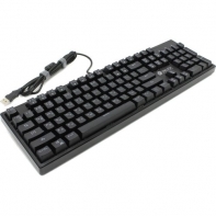 купить Клавиатура Oklick 940G VORTEX механическая черный USB for gamer LED в Алматы фото 1