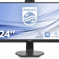 купить Монитор 23,8" PHILIPS 241B7QUBHEB IPS 75Hz 5мс 250кд/м 1000:1 2xHDMI 1xDP USB-C 4xUSB WEB 2x2W RG45 в Алматы фото 1