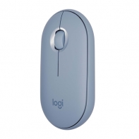 купить Мышь Logitech беспроводная Pebble M350 Blue Grey в Алматы фото 2