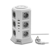 купить Сетевой фильтр Ritmix RM-2123C белый&nbsp;80003366 в Алматы фото 1