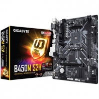 купить Материнская  плата GIGABYTE B450M S2H AM4   PCI-E Dsub+DVI+HDMI GbLAN SATA RAID MicroATX 2DDR4 в Алматы фото 3