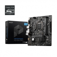 купить Материнская плата MSI H510M PRO LGA1200 iH510 2xDDR4 4xSATA3 2xM.2 VGA HDMI mATX в Алматы фото 1