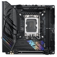 купить Материнcкая плата ASUS ROG STRIX B760-I GAMING WIFI s1700 B760 2xDDR5 M.2 HDMI DP Wi-Fi BT mITX в Алматы фото 1