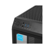 купить Корпус Thermaltake The Tower 100, Mini Tower, m-ITX, Black, 2x3.5*/2x2.5*, 2xUSB3.0, USB-C  CA-1R3-00S1WN-00 в Алматы фото 2