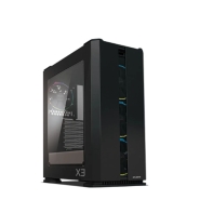 Купить Корпус Zalman X3, Midi Tower, ATX, Black, 2x3.5*/2x2.5*, 2xUSB, 2xUSB3.0, RGB в Алматы