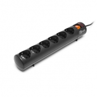 Купить Сетевой фильтр, Tripp-lite, GR16-1379T, 6 розеток, 3 м., 220-240V, 13A, Чёрный Алматы
