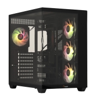 Купить Корпус Ocypus Gamma C74 BK ARGB ATX/mATX/mini-ITX 2xUSB3.0 1xType-C 1xAudio Черный Gamma-C74-BKD400XX-GL в Алматы
