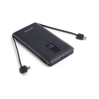 купить Портативный внешний аккумулятор Awei P8K Power Bank 10000mAh Черный в Алматы фото 2