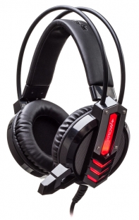 купить Наушники с микрофоном Oklick HS-L450G ARROW черный 2.2м мониторные в Алматы фото 2