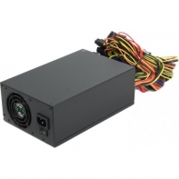 купить Блок питания, Aerocool, Gold Miner 1200W, 1200W, ATX, APFC, 20 4 pin, 2*4 4pin, 4*Sata, 9*Molex, 8*PCI-E 6 2 pin, Поддержка Haswell, Вентилятор 2*8 см, Кабель питания, 150*230*86мм, Чёрный в Алматы фото 2