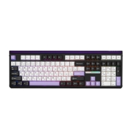 Купить Клавиатура AULA H108, White+Black+Blue, mechanical, EN/RU/KZ, 2.4/BT/USB-C в Алматы