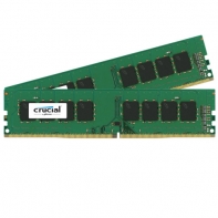 купить Оперативная память 32GB KIT (16Gbx2) DDR4 2400MHz Crucial PC4-19200 CL=17 Dual Ranked • x8 based • Unbuffered • NON-ECC  1.2V CT2K16G4DFD824A                                                                                                              в Алматы фото 1