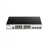 купить D-Link DGS-1210-20/ME/A1A  WebSmart коммутатор  16 портов 10/100/1000  + 4SFP /  в Алматы фото 1