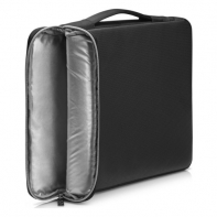 купить Чехол HP Carry Sleeve (15.6quot;) черный/серебристый (3XD36AA#ABB) в Алматы фото 2