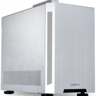 купить Корпус Lian Li TU-150, Mini-Tower Chassis, ITX, 1x3,5*, 2x2,5*, 3 слота расширения, USB3.1 Type Cx1, USB3.0 x2, HD Audio, цвет - серебро, без блока питания. Алюминий. Боковая стенка - Заколенное стекло.  в Алматы фото 1
