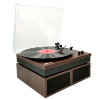 купить Проигрыватель виниловый RITMIX LP-340B Dark Wood в Алматы фото 2