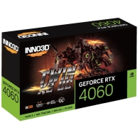 купить Видеокарта Inno3D GeForce RTX4060 TWIN X2 OC, 8G GDDR6 HDMI 3xDP N40602-08D6X-173051N в Алматы фото 3