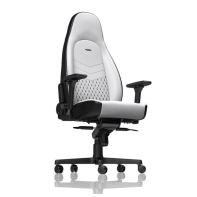 купить Игровое кресло Noblechairs ICON White/Black NBL-ICN-PU-WBK) в Алматы фото 2