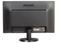 купить Монитор, PHILIPS, 193V5LSB2/62, 18.5*, TN-матрица, VGA, LED, 200кд/м2, 700:1, 10М:1, 5мс, угол обзора(гор/верт)90/65, 1366x768, 75Гц, Чёрный в Алматы фото 2
