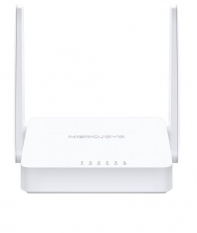 купить Маршрутизатор беспроводной 300M Mercusys MW305R(RU) <300Mbps Wireless N Router, 4 порта LAN 10/100 Мбит/с, 1 порт WAN 10/100 Мбит/с, 2.4GHz, 802.11n/g/b, 3 фиксированные всенаправленные 5 дБи антенны> в Алматы фото 1
