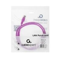 купить Патч-корд UTP Cablexpert PP12-1M/RO кат.5e, 1м, литой, многожильный (розовый) в Алматы фото 3