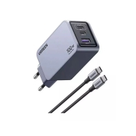 купить Зарядное устройство UGREEN Nexode GaN, 2xUSB-C/1xUSB-A, 100W, QC4.0, X757 (25874) в Алматы фото 1