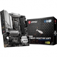 купить Материнская плата MSI MAG B460M MORTAR WIFI LGA1200 B460 4xDDR4 6xSATA3 RAID 2xM.2 HDMI DP mATX в Алматы фото 1