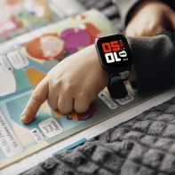купить Teenager smart watch, 1.3 inches IPS full touch screen, green plastic body, IP68 waterproof, BT5.0, multi-sport mode, built-in kids game, compatibility with iOS and android, 155mAh battery, Host: D42x W36x T9.9mm, Strap: 240x22mm, 33g в Алматы фото 4