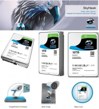 купить Жесткий диск HDD 10Tb Seagate SkyHawk SATA 6Gbit/s 3.5" 7200 rpm 256Mb ST10000VX0004 в Алматы фото 3