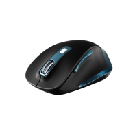 купить CANYON MW-14 2.4Ghz Wireless mouse, with 6 buttons,DPI 800/1200/1600/2000/2400,Battery:AAA*2 pcs , Black-blue 119.6*81.1*43.3mm86.8g в Алматы фото 2