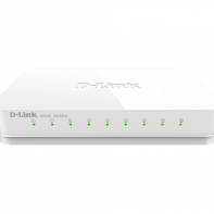 купить D-Link DGS-1008A/D1A Коммутатор 8-порт10/100/1000 неуправляемый пластиковый корпус /  в Алматы фото 1