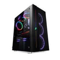 Купить Компьютерный корпус 1STPLAYER BLACK.SIR B7-BK без Б/П B7-BK-4M3C4 Алматы