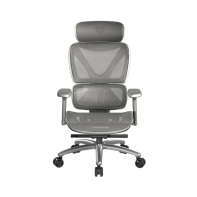 Купить Кресло офисное ThunderX3 XTC-Mesh, регулировка высоты, подлокотник 3D, 125 кг, Grey в Алматы