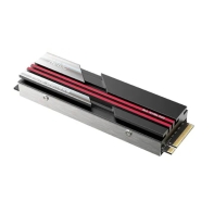 купить Твердотельный накопитель SSD 2Tb, M.2 2280, Netac NV7000, NVMe, PCIe 4x4, 7200R/5500W, heat sink в Алматы фото 2