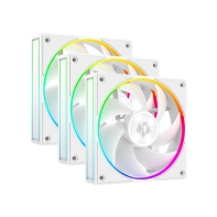 купить Fan kit for case, 12cm x 3, ID-Cooling AF-127-ARGB-W TRIO, 500-2000rpm, 78CFM, 29dBA, white, 4pin в Алматы фото 2