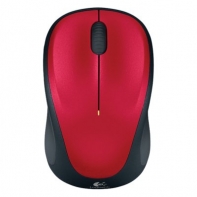 купить Мышь беспроводная Logitech M235 Red (красная, оптическая, 1000dpi, 2.4 GHz/USB-ресивер (Logitech Unifying®)) в Алматы