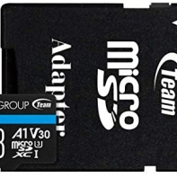 купить Карта памяти Team Group Elite MicroSDHC/SDXC 128GB U3 TEAUSDX128GIV30A103, 90MB/sec; Write: 45MB/sec + SD Adapter в Алматы фото 1