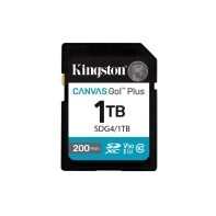 Купить Карта памяти SD, Kingston Canvas Go! Plus, 1TB, SDG4/1TB, Class 10, UHS-I, R200/W160 Алматы