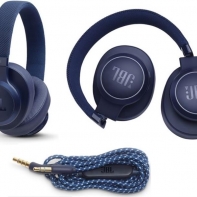 купить Наушники беспроводные JBL Live 500BT, голубые в Алматы фото 1