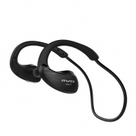 купить Беспроводные наушники, Awei, A885BL,  Bluetooth V4.1, 180 часов в режими ожидания, Время заряда 2 час,  Есть сменные вкладыши, Чёрный в Алматы фото 1
