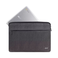 купить Нейлоновая сумка для ноутбука Acer Protective Sleeve for 14* Laptops dual tone dark Gray with front pocket&nbsp;NP.BAG1A.294 в Алматы фото 3