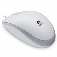 купить Мышь Logitech B100 White (белая, оптическая 800dpi, USB, 1.8м) в Алматы фото 2