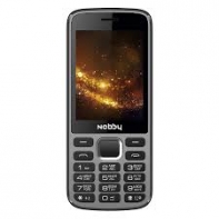 купить Мобильный телефон Nobby 300 серо-чёрный в Алматы фото 1