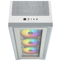 купить Корпус Corsair iCUE 4000X RGB белый (CC-9011205-WW) в Алматы фото 4